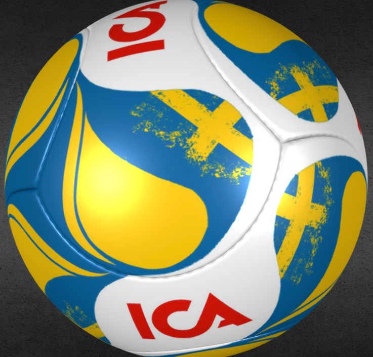 unik design på fotboll